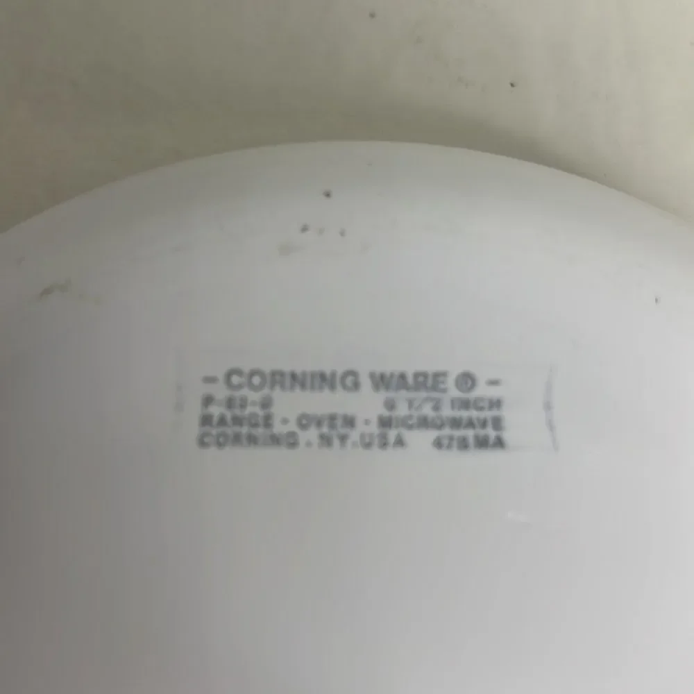 Corning Ware Le Persil 6 1/2 Inch Pan Lid Range Oven Micro P-83-8 Corning NY USA